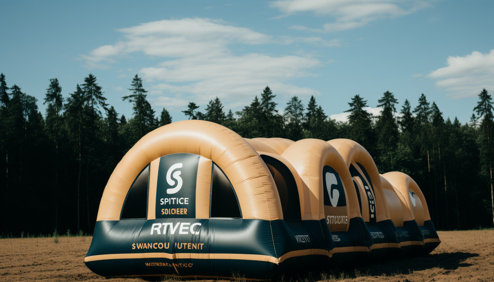 Améliorer la visibilité de votre marque avec une tente gonflable personnalisée
