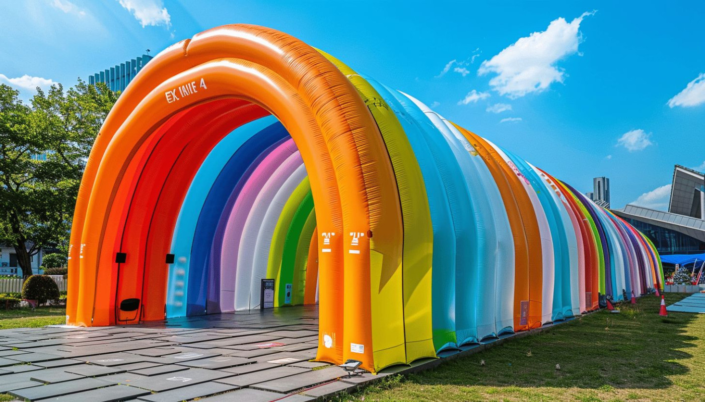 Comment les tentes gonflables peuvent dynamiser votre présence lors d'événements