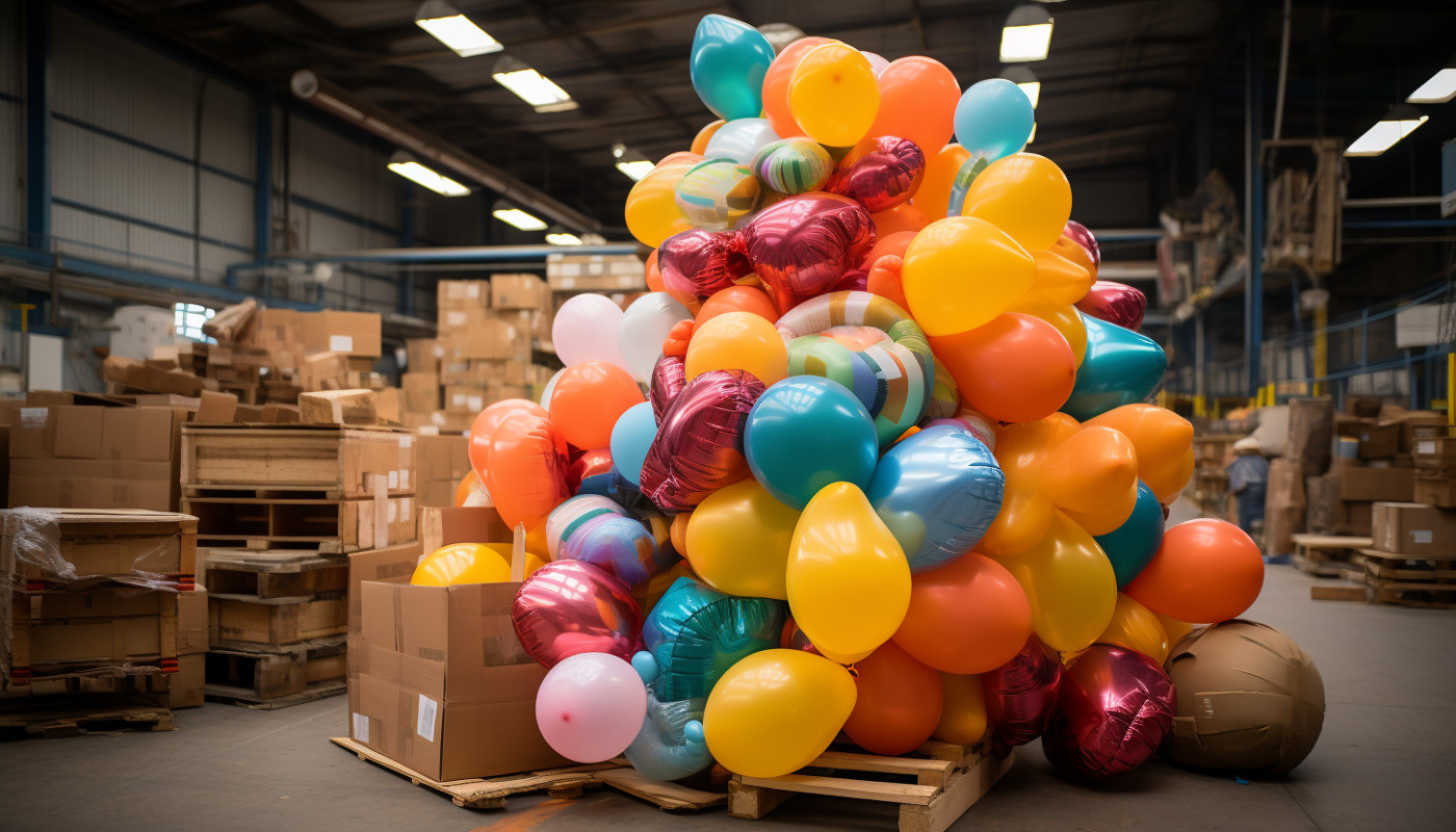 Le recyclage et la gestion des déchets des ballons publicitaires et structures gonflables